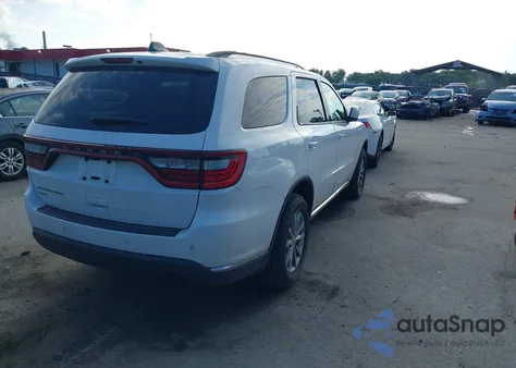2017 Dodge Durango Sxt Awd z USA, uszkodzony, nr VIN 1C4RDJAG7HC814640